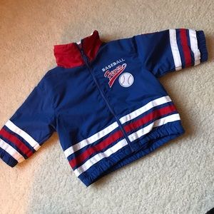Boys baseball windbreaker spring jacket